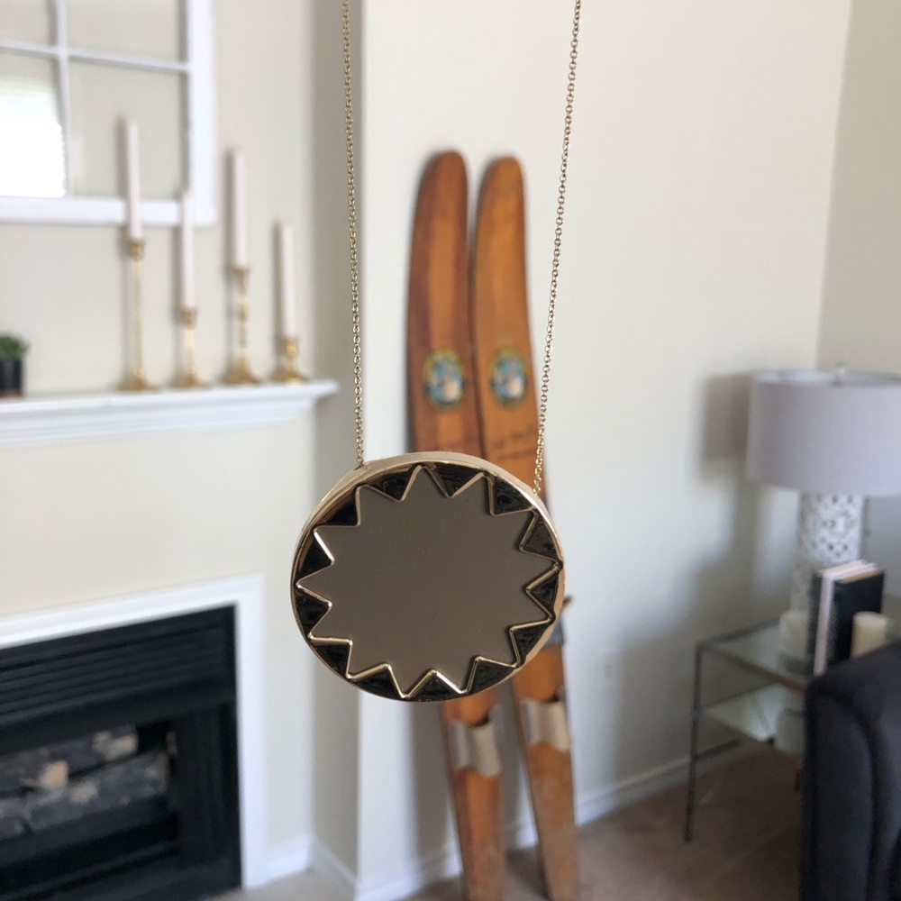 House of Harlow sunburst necklace